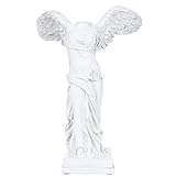 Garneck Resina Diosa Alada de La Victoria Ornamento Diosa Estatua de Resina Figura Modelo Resina...