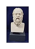 Estia Creations Busto de reproducción del Museo Filósofo Griego Antiguo de Sócrates