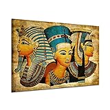 Arte de la Pared de la Lona, ​​Antiguo Egipcio Mural Completo de la Pintura al óleo 40 * 60Cm...