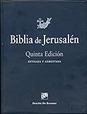 Biblia de Jerusalén: 5ª edición Manual totalmente revisada - Modelo 0